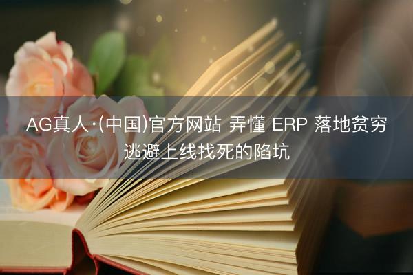 AG真人·(中国)官方网站 弄懂 ERP 落地贫穷逃避上线找死的陷坑