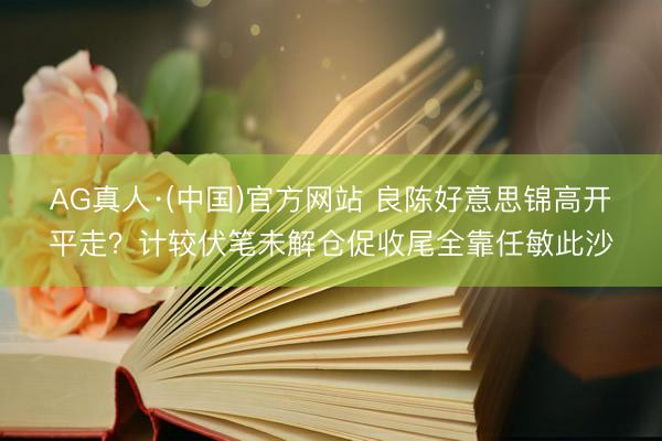 AG真人·(中国)官方网站 良陈好意思锦高开平走？计较伏笔未解仓促收尾全靠任敏此沙